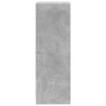 vidaXL Buffet avec LED gris béton 38x34x100 cm bois d'ingénierie