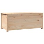 vidaXL Boîte de rangement 110x50x45 5 cm Bois massif de pin