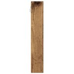 vidaXL Cabinet d'Affichage avec étagère Bois Ancien 100 x 8.5 x 50 cm