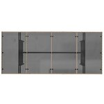 vidaXL Ensemble de salle à manger de jardin 9 pièces en poly rattan beige