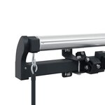 vidaXL Auvent Anthracite 5 × 3 5 m Métal