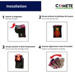 COMETE, Entreprise Française- 503XL- pack 4 Cartouches Compatibles EPSON