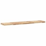 vidaXL Étagères flottantes 4 Pièces 120x30x4 cm acacia massif non traité