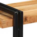 vidaXL Étagère murale 90x33x45 cm bois massif d'acacia