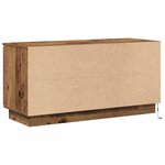 vidaXL Meuble TV Bois ancien 100x38x49 cm Bois d'ingénierie