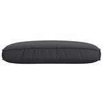 vidaXL Coussin pour assise de palette Noir 120 x 80 x 12 cm