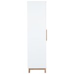 Garde-robe Lina 3 portes blanc