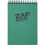 Zap book bloc d'esquisse recyclé spiralé A4 uni 80g 160 f couv aléatoire CLAIREFONTAINE