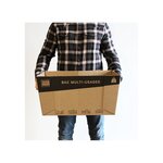 Pack and Move - Lot de 20 caisses en carton - 53 x 30 x 26 cm - Transport  déménagement  stockage