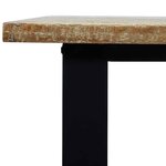 vidaXL Table à manger 150x90x75 cm bois d'acacia solide