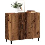 vidaXL Buffet vieux bois 90x34x80 cm bois d'ingénierie