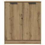 vidaXL Buffets 3 Pièces chêne artisanal 60x30x70 cm bois d'ingénierie