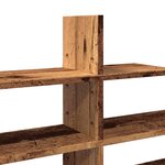 vidaXL Étagère murale vieux bois 124 5x18x60 5 cm bois d'ingénierie