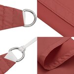 vidaXL Voile de parasol tissu oxford triangulaire 3x3x4 24 m