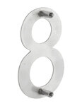 THIRARD - Chiffre 8 à visser  inox  H.100mm