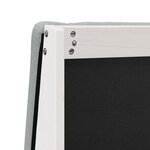 vidaXL Tête de lit capitonnée Gris clair 180 cm Pin massif