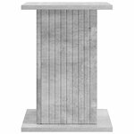 vidaXL Support de Plante 2 pc Gris béton 30 5 x 30 x 43 cm