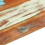 vidaXL Dessus de table carré 60x60 cm 15-16 mm Bois de récupération