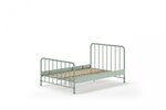 Bronxx lit olive green mat 140x200cm