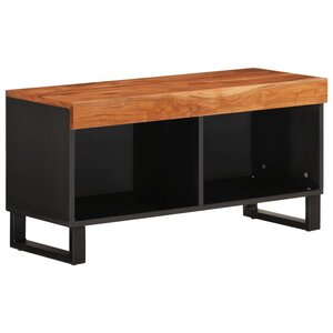 vidaXL Meuble TV 85x33x43 5 cm bois d'acacia massif