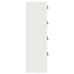 vidaXL Cabinet de Dossier avec tiroir Vert olive 44 x 50 x 106.5 cm