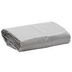 vidaXL Bâche gris Ø 2 m 650 g/m²