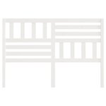 vidaXL Tête de lit Blanc 156x4x100 cm Bois massif de pin