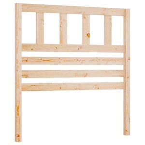 vidaXL Tête de lit 96x4x100 cm Bois massif de pin