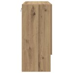 vidaXL Meuble mural chêne artisanal 60 x 31 x 70 cm Bois d'ingénierie