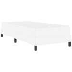 vidaXL Lit Blanc pur 80 x 200 cm Faux cuir
