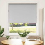vidaXL Store enrouleur occultant café 105x175cm largeur du tissu