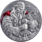 Pièce de monnaie en Argent 2000 Francs g 62.2 (2 oz) Millésime 2025 Way to Valhalla HARALD FAIRHAIR