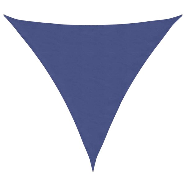 vidaXL Voile de parasol Tissu Oxford triangulaire 4 5x4 5x4 5 m Bleu