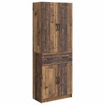 vidaXL Ensemble de Meubles 2 Pièces Bois ancien Bois d'ingénierie