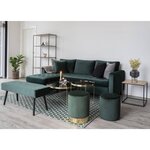 House Nordic Table basse Scarlett 48x48 cm Rond Laiton