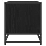 vidaXL Meuble TV Chêne noir 61 x 40 x 46 cm Bois d'ingénierie