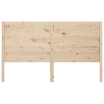 vidaXL Tête de lit 166x4x100 cm Bois massif de pin
