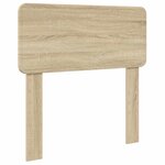 vidaXL Tête de lit Chêne Sonoma 80 cm Bois d'ingénierie