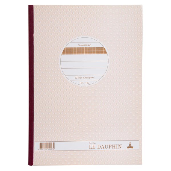 Manifold 297x210 Quadrillé 50 Tripli - Avoine - X 5 - Le Dauphin