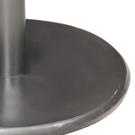 vidaXL Tabourets de bar lot de 2 marron cuir véritable