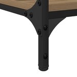 vidaXL Bureau Chêne artisanal 140 x 50 x 75 cm Bois d'ingénierie