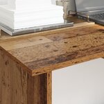 vidaXL Bureau Vieux bois 100 x 50 x 76 cm Bois d'ingénierie