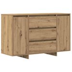 vidaXL Buffet chêne artisanal 120 x 41 x 75 cm Bois d'ingénierie