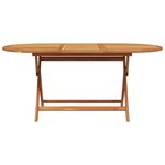 vidaXL Ensemble à manger de jardin 7 Pièces beige rotin et bois massif