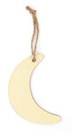 Lune A Decorer Bois 120mm