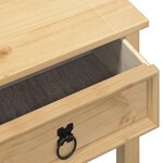 vidaXL Table console Corona 55x35x73 cm bois de pin massif