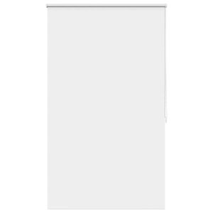 vidaXL Store enrouleur occultant 84 4 x 175 cm largeur du tissu 80 cm blanc