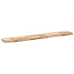 vidaXL Étagère flottante 140x20x4 cm bois d'acacia massif non traité