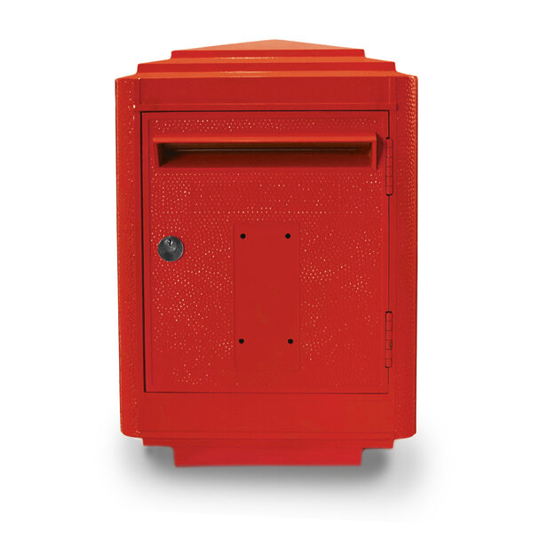 Boite aux lettres 1950 rouge