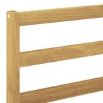vidaXL Sofa de milieu extérieur Bois d'Acacia Massif Blanc